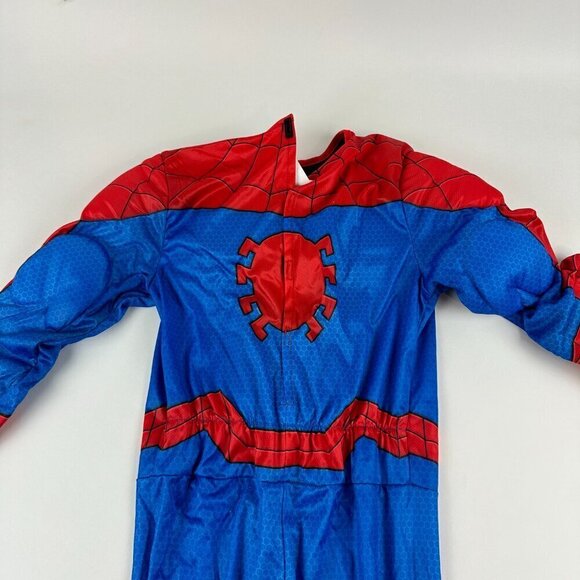 Spiderman Halloween Costume Boys Medium Red Blue - Picture 11 of 12